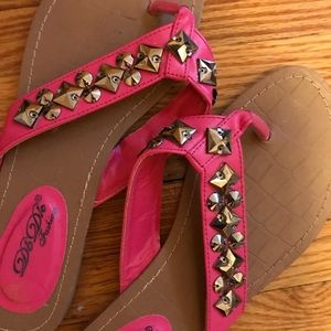 Pink women’s sandals